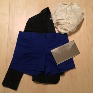 Express cuffed shorts - royal blue, size 8